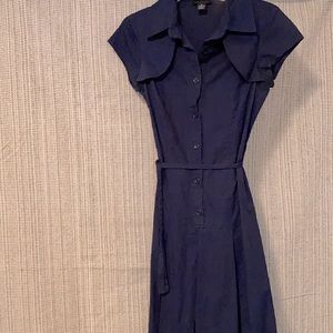 Courtesy Navy Blue Dress